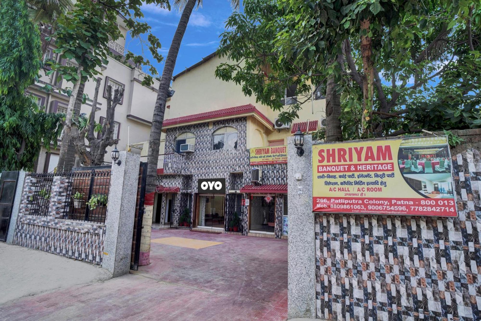 Super Hotel O Om Shriyam Banquet And Heritage Patna  Eksteriør billede